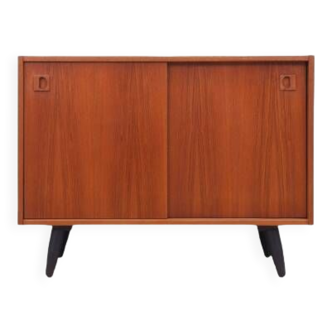 Teak cabinet, Danish design, 1970s, production: Denmark