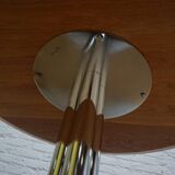 Mid-century modern round table by  Knoll International Kiga S.p.A, 1960s