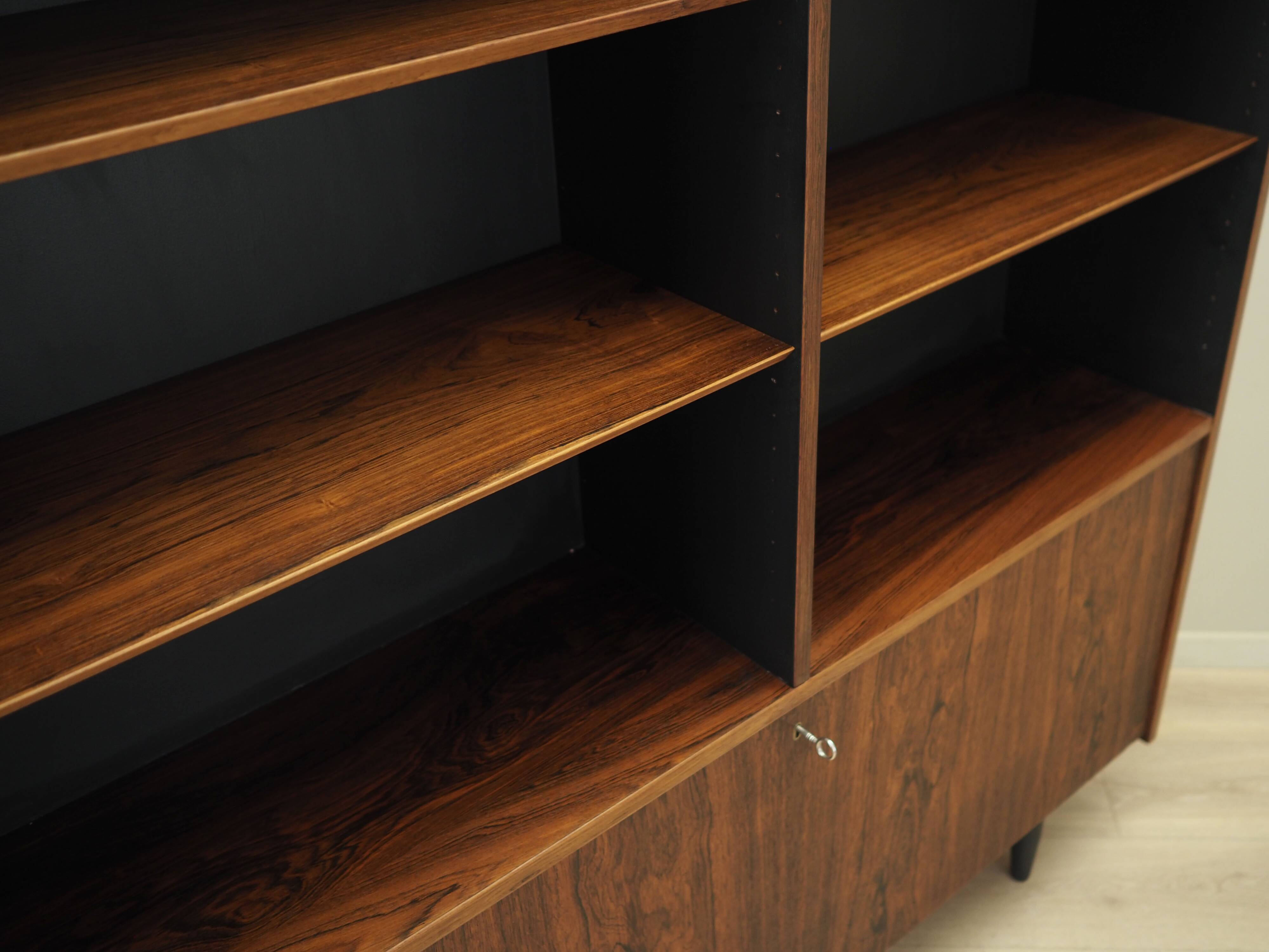 Rosewood bookcase, Danish design, 1970s, manufacturer: Hundevad