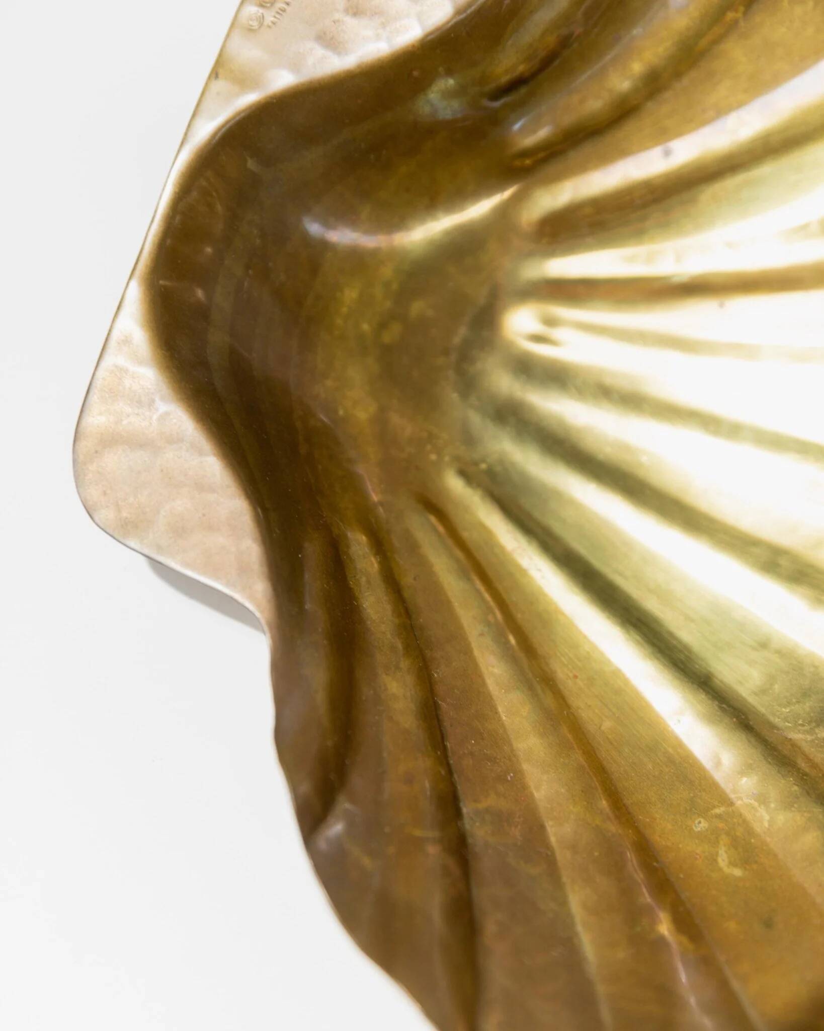 Vintage brass coupe by Renzo Cassetti - Mid-Century design Italy 1960s - Christmas gift idea, elegant retro table decoration, centrepiece.