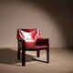 Fauteuil en cuir 'CAB 414' par Mario Bellini pour Cassina | Italie 1982