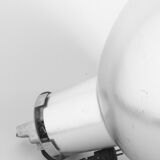 Vintage industrial aluminum ceiling lamp Mazda (Philips) Holland 1980