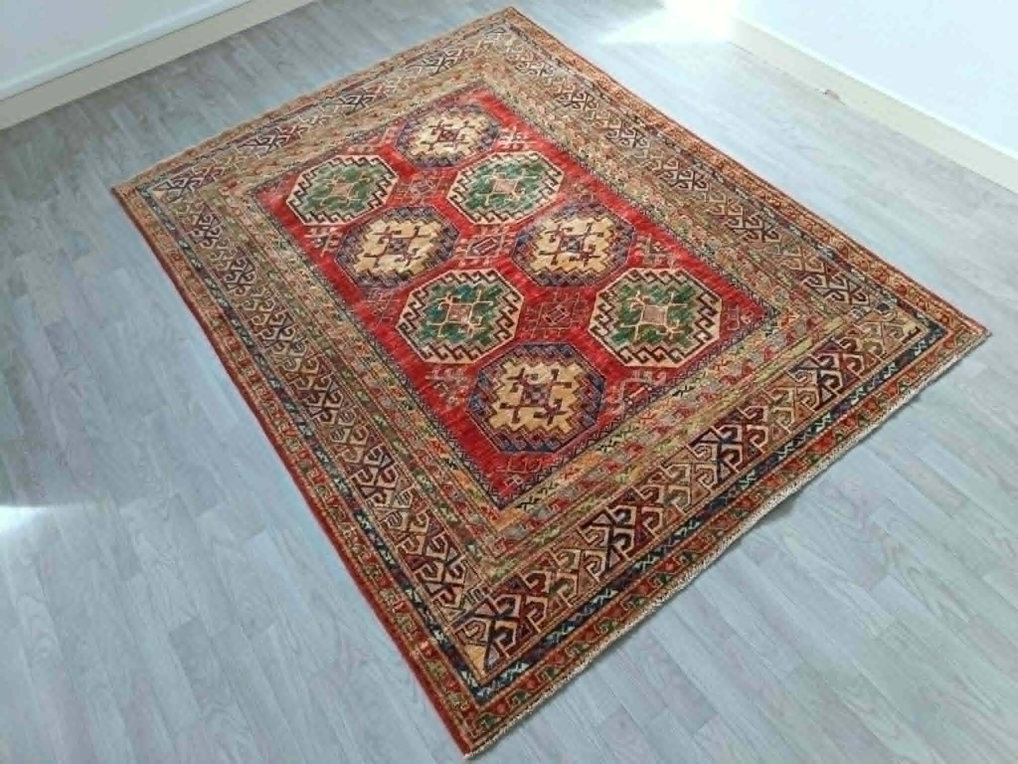 Handmade Caucasian rug