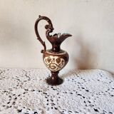 Austrian Bodenbach Gerbing & Stephan 1800s Pitcher Grecian Style Detail