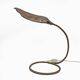 Tommaso Barbi Mid-century Modern Brass Leaf Table Lamp by Bottega Gadda,60