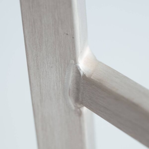 Tabouret de bar à un bras en aluminium Philipe Starck Kong, années 1980