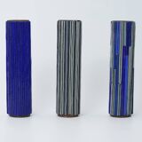 Mid Modern Pottery Mosaic Vases by W. Zimmermann for Ritter