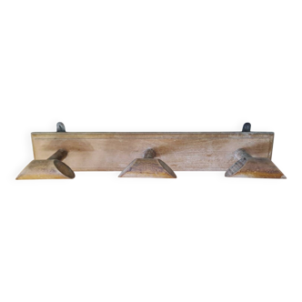 Old wall coat rack