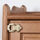 French enfilade in solid oak by Guillerme and Chambron 1960.