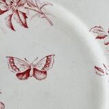 Set of 14 deep flat and dessert plates with defect FT Jasmins Badonviller