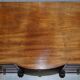 Kneehole Regency Desk 1815 in hardwood with lion paw feet
