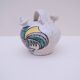 Ceramic goat-shaped pitcher from Talavera, Spain, 1960