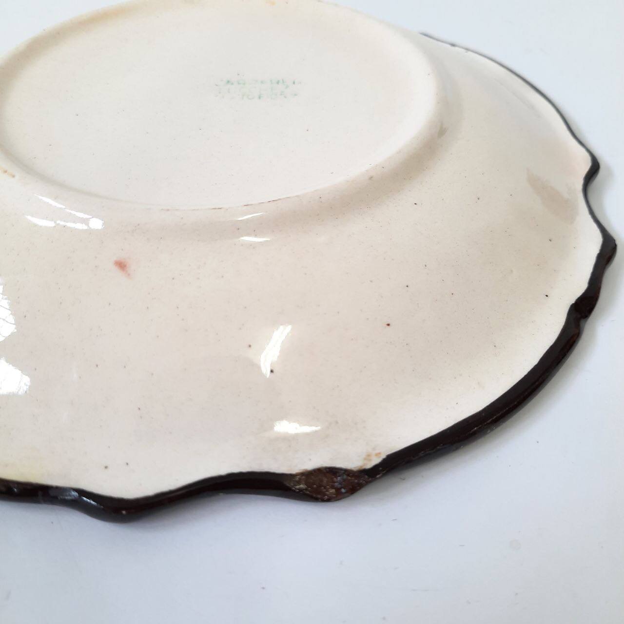 Futurist dessert set, silkscreened, 1930s