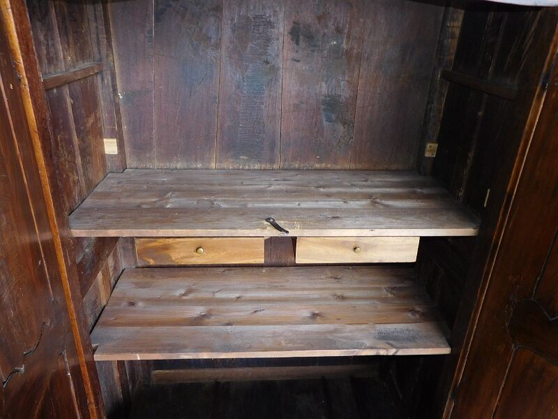 Cabinet 2 doors transition of the xviii century