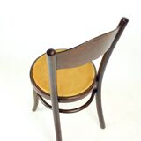Vintage Bentwood Chair, Thonet Design, Czechoslovakia 1940s