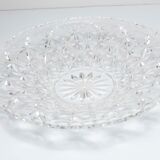 Plat à fruit cristal 1960
