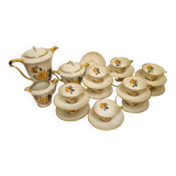 Coffee service, art porcelain, Limoges 1970