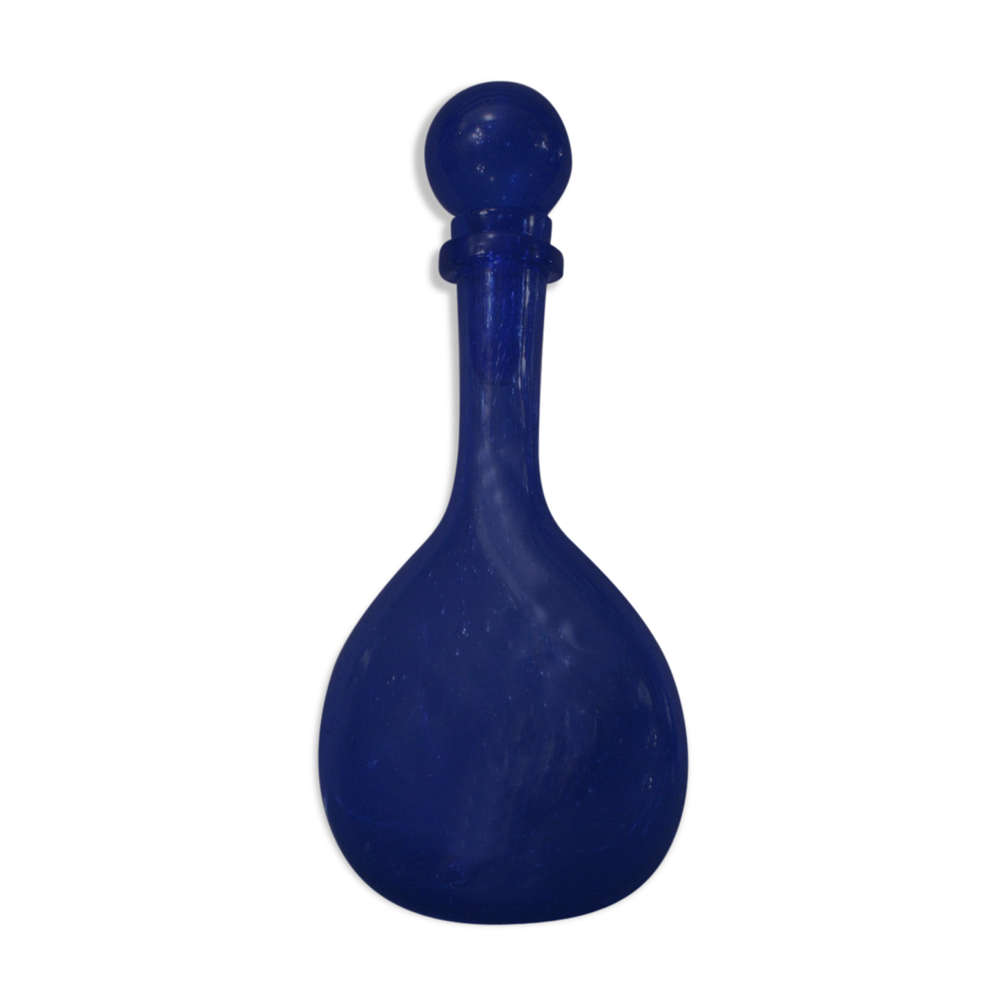 Biot's blue tinted glass bottle bottle