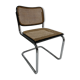 Cesca design chair b32 model in black and chrome