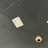 Floor lamp flower metal Design Hans Kögl Scandinavian vintage 5 burners