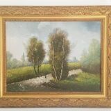 Oil on canvas