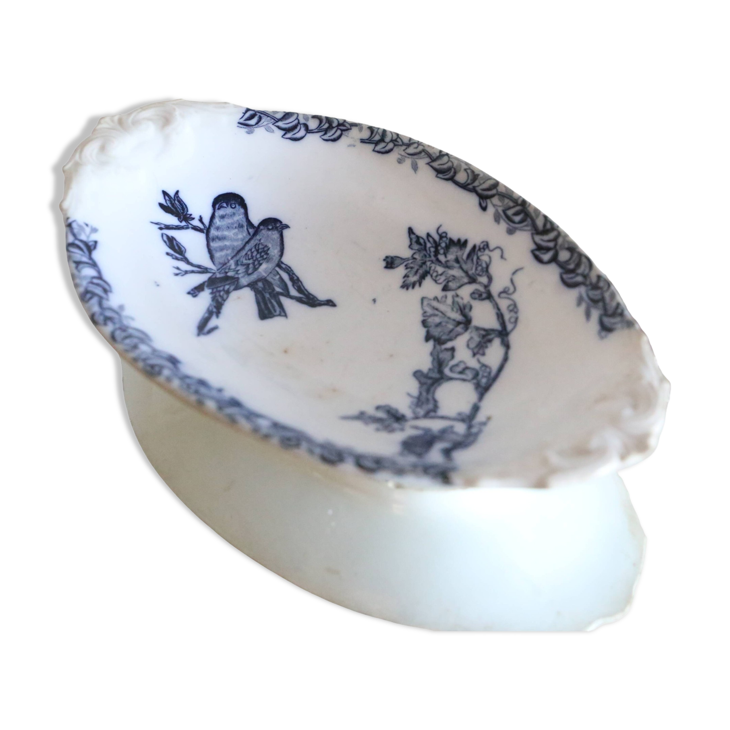 19th century iron clay dish