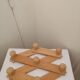 Portemanteau arcordeon en bois