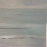 Signed sea landscape