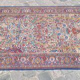 Ancient handmade Persian Oriental carpet Keshan 2. 10 x 1. 35m