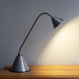 Lampe en aluminium brossé type a9303, ikea, années 80-90