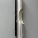 Brushed chrome metal wall light, Maija Liisa Kormulainen – Raak Design 1970