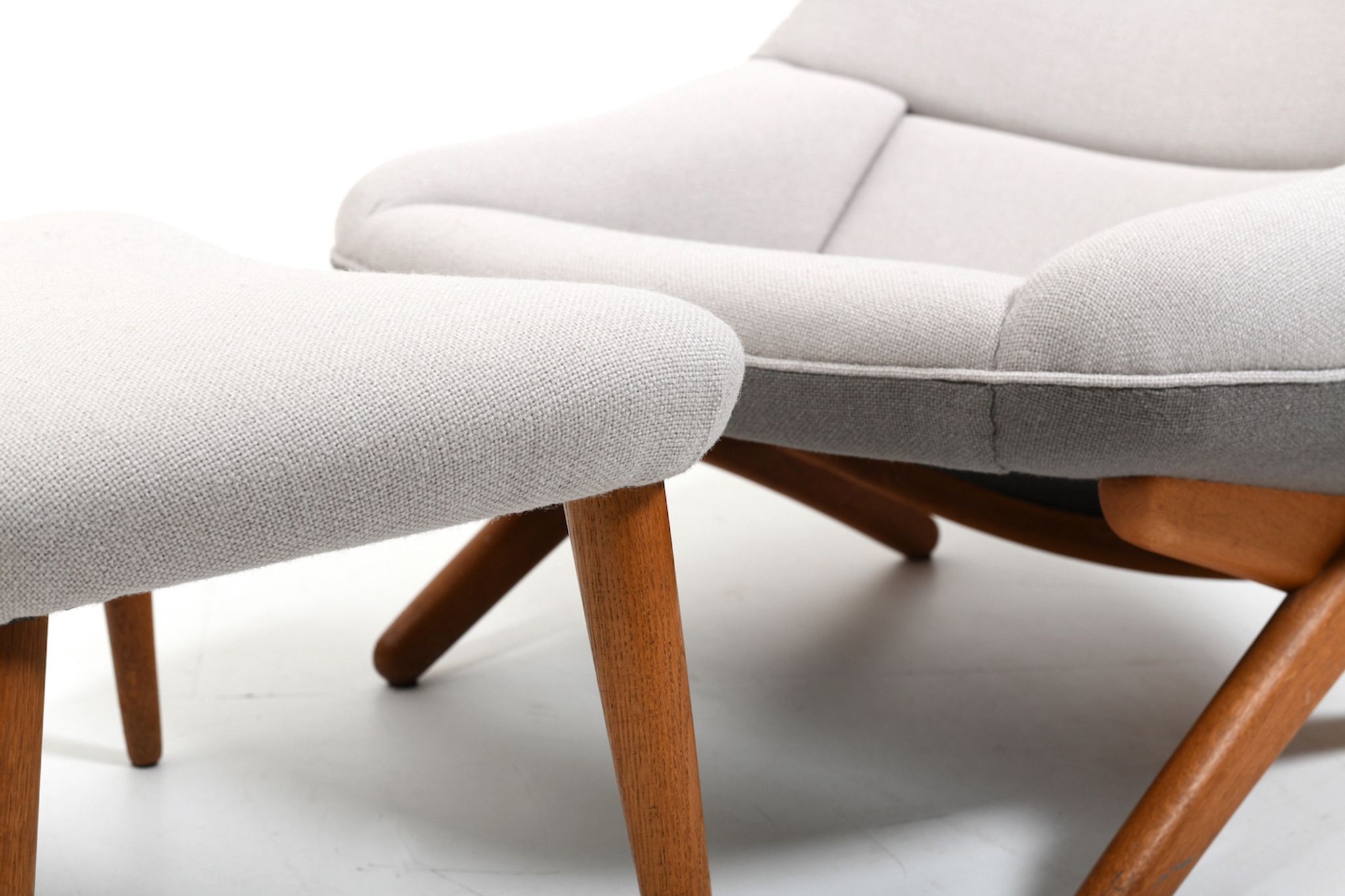 Fauteuil modèle 'ML91' de Illum Wikkelsø, années 1950