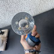 Clear cut crystal vase from Baccarat
