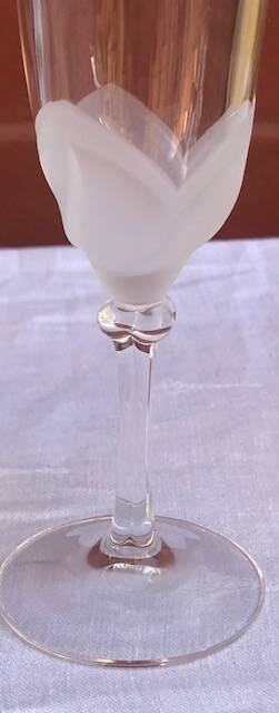 Flutes or stemware