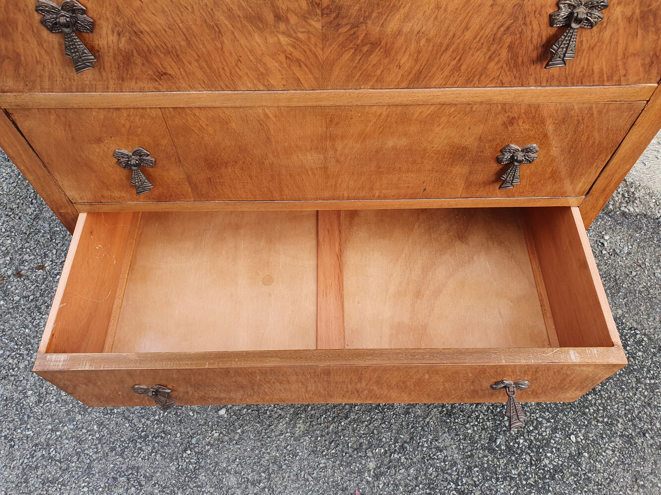 Commode drinks cabinet Robson and sons noyer 1910