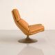 "F510" armchair in cognac leather by Geoffrey Harcourt for Artifort, 1960s