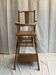 Wooden high chair for baby