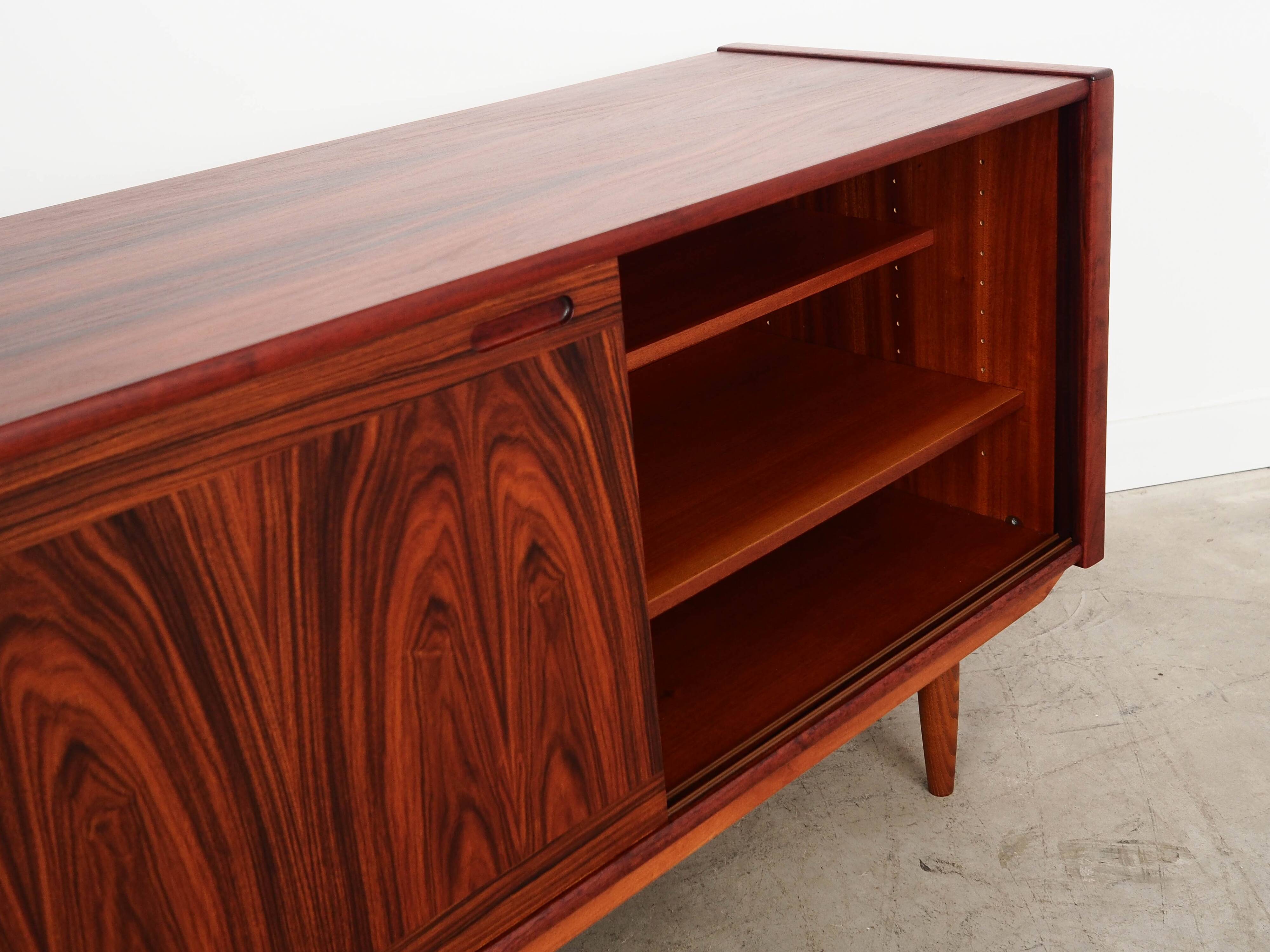 Rosewood sideboard, Danish design, 1970s, manufactured by Skovby Møbelfabri