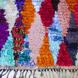 Berbere Boucherouite Carpet - 320-105 - Harlequin Patterns
