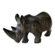 Paperweight Sculpture Zoomorphic Statuette in Stone Rhinoceros