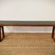 Vintage wooden bench