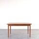 Mid-Century Danish Extendable Teak Dining Table from Rogenstrup Möbelfabrik