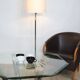 Roger Sprunger coffee table for Dunbar in glass and chrome steel, 1960s