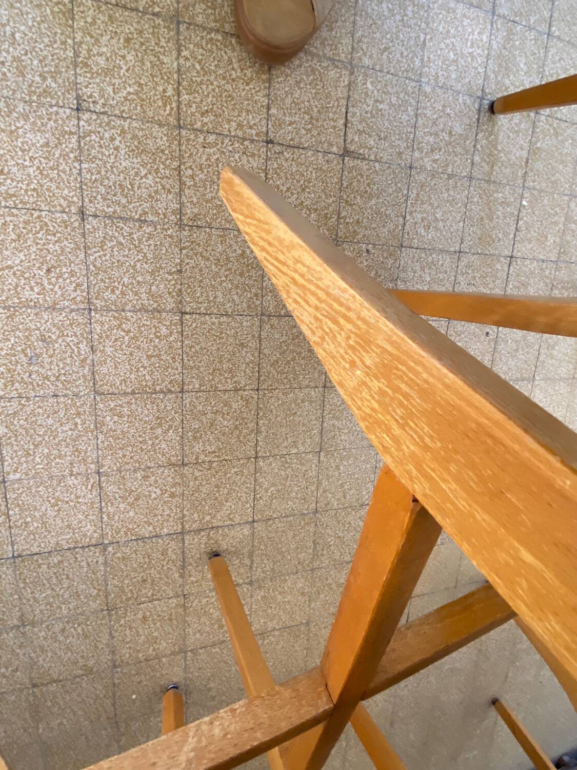 6 chaises années 50