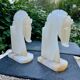 Pair of onyx bookends from the 1960s, vintage Italy.