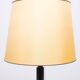 Stich Leather Table lamp Jean Adnet in style 1960s