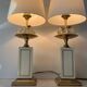 Le Dauphin Pair of Frugiere Lamps 1960-1970 Fruit Crystal Hollywood Re