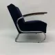 Chromed Bauhaus armchair Type S-411 by W. Gispen for Mücke Melder, 1930s