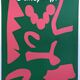 Affiche d'exposition réalisée en sérigraphie de Shirley Jaffe, centre d'art de Flaine, 1981
