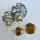 Paire de appliques en verre de Murano vintage